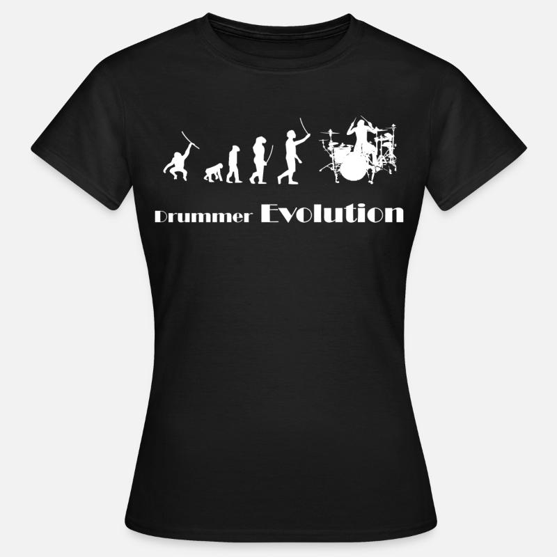 Batteur évolution - T-shirt Femme - noir