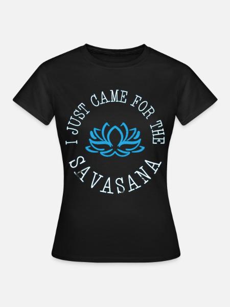 Yoga - Frauen T-Shirt - Schwarz