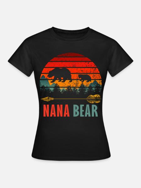 nana bär - Frauen T-Shirt - Schwarz