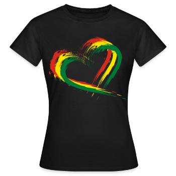 Bolivie - T-shirt Femme - noir - Devant - AI Model Female 172 dark (172cm)