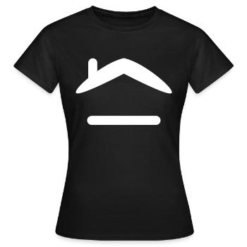 Toit - T-shirt Femme - noir - Devant - AI Model Female 172 dark (172cm)