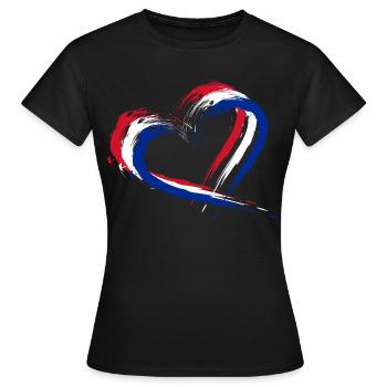 Cuba - T-shirt Femme - noir - Devant - AI Model Female 172 dark (172cm)