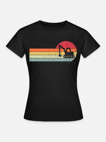 Bagger - Frauen T-Shirt - Schwarz
