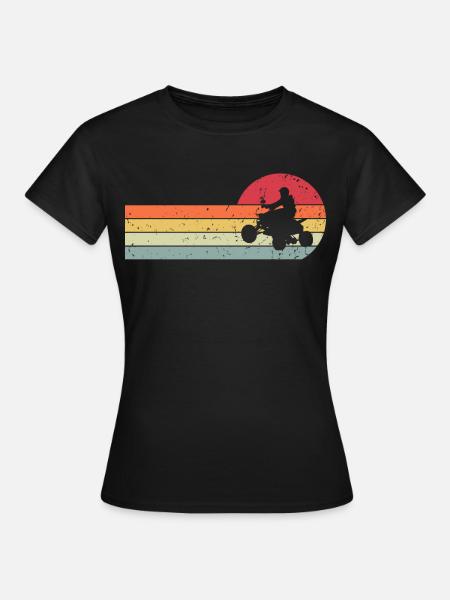 Quad - Frauen T-Shirt - Schwarz