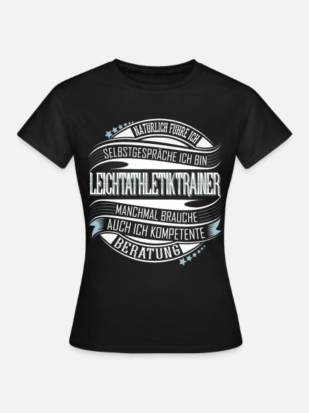 Leichtathletik Trainer - Frauen T-Shirt - Schwarz