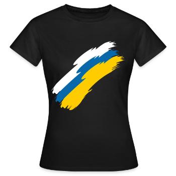 Drapeau des îles Canaries - T-shirt Femme - noir - Devant - AI Model Female 172 dark (172cm)