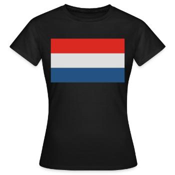 Holland - Women's T-Shirt - black - Front - AI Model Female 172 dark (172cm)