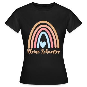 Kleine Schwester - Frauen T-Shirt - Schwarz - Vorne - AI Model Female 172 dark (172cm)