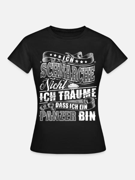 Panzer - Frauen T-Shirt - Schwarz