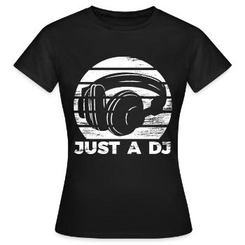 DISC-JOCKEY - T-shirt Femme - noir - Devant - AI Model Female 172 dark (172cm)