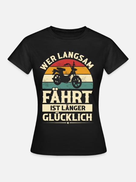 Mofa - Frauen T-Shirt - Schwarz