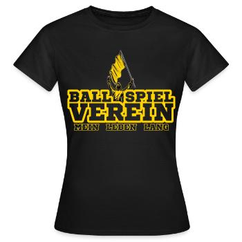 Dortmund Football Fan - T-shirt Femme - noir - Devant - AI Model Female 172 dark (172cm)