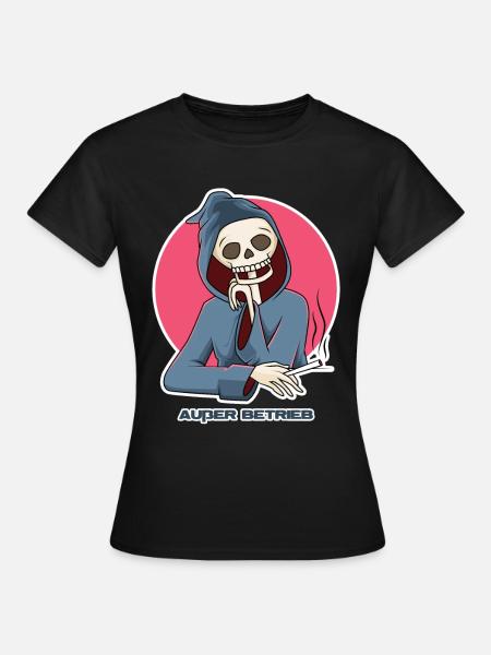 Außer Betrieb - Frauen T-Shirt - Schwarz