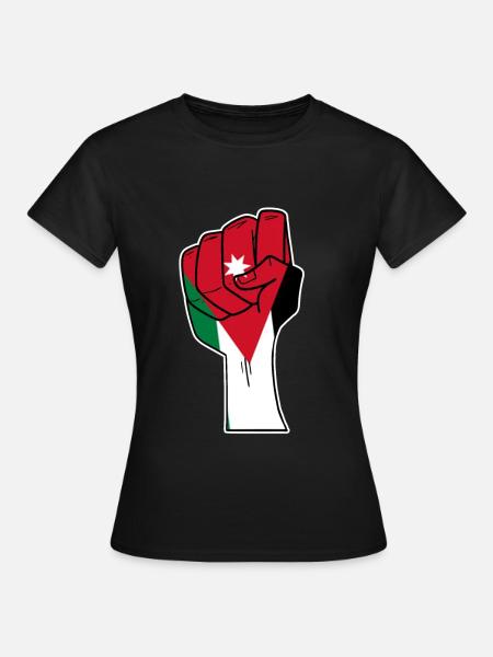 Jordanien - Frauen T-Shirt - Schwarz
