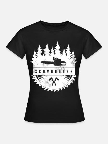 Bûcheron - T-shirt Femme - noir