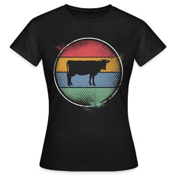 Dop - T-shirt Femme - noir - Devant - AI Model Female 172 dark (172cm)