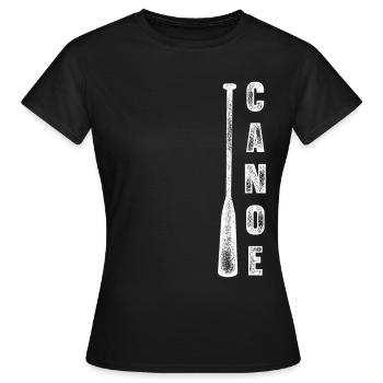 Canoë Canoë Canoë - T-shirt Femme - noir - Devant - AI Model Female 172 dark (172cm)
