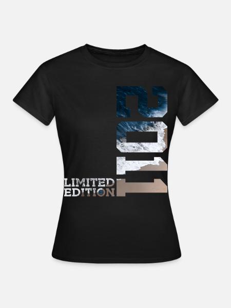 15. GEBURTSTAG LIMITED EDITION 2011 - Frauen T-Shirt - Schwarz