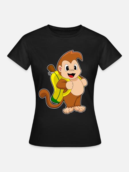 Monkey Banana - Women's T-Shirt - black