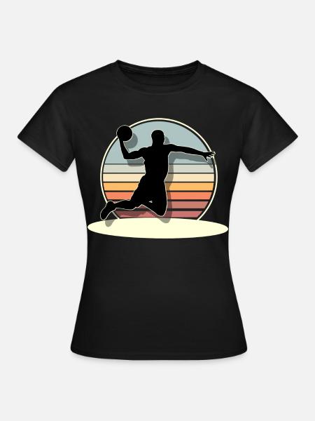 Basketball Basketballer - Frauen T-Shirt - Schwarz