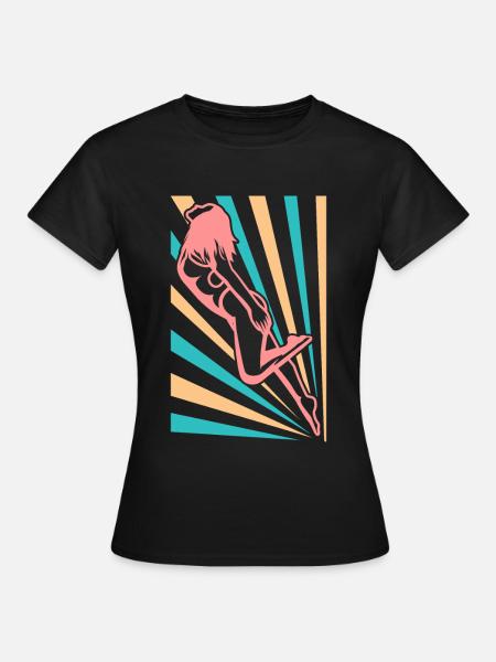Mädels Schwimmen - Frauen T-Shirt - Schwarz