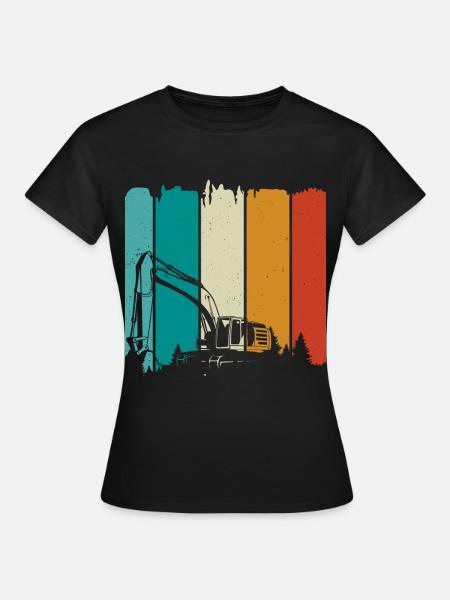 Bagger - Frauen T-Shirt - Schwarz