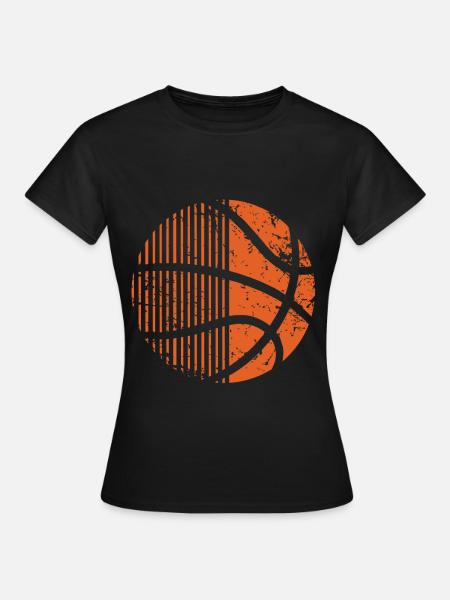 Basketball Basketballer - Frauen T-Shirt - Schwarz