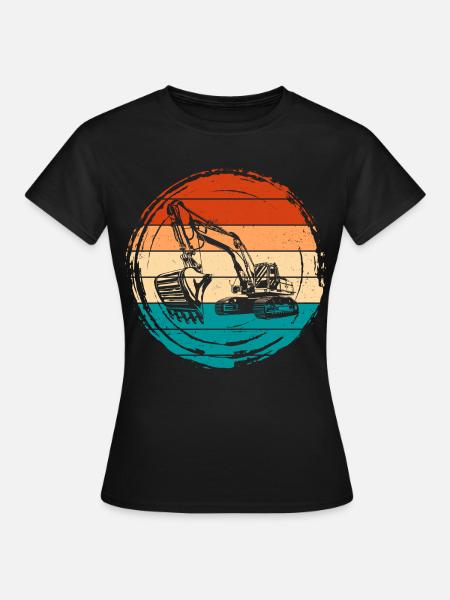 Bagger - Frauen T-Shirt - Schwarz