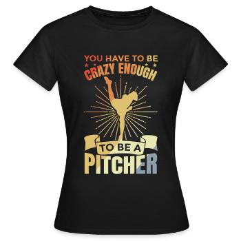 Cruche - T-shirt Femme - noir - Devant - AI Model Female 172 dark (172cm)