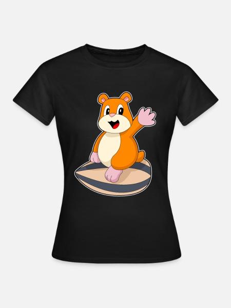 Hamster Samen - Frauen T-Shirt - Schwarz