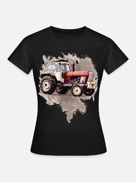 Fortschritt Traktor ZT 304 - Frauen T-Shirt - Schwarz