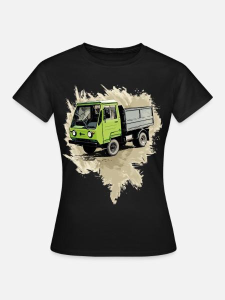 Multicar 25 - Frauen T-Shirt - Schwarz