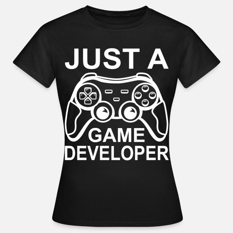 Funny game developer - Women's T-Shirt - black
