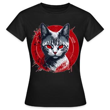 Chasseurs dans les ténèbres - T-shirt Femme - noir - Devant - AI Model Female 172 dark (172cm)
