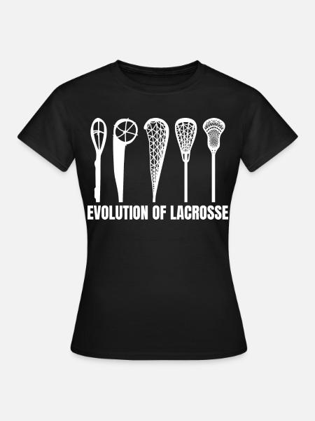 Lacrosse Entwicklung - Frauen T-Shirt - Schwarz