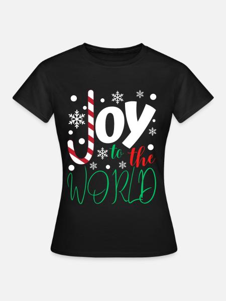 Freude in der Welt - Frauen T-Shirt - Schwarz