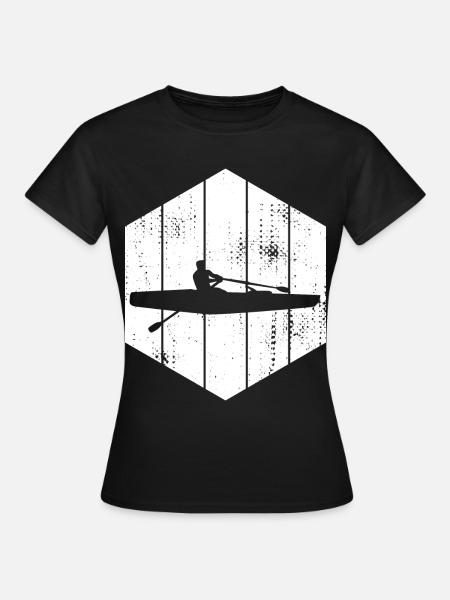 Skulls Rudern - Frauen T-Shirt - Schwarz