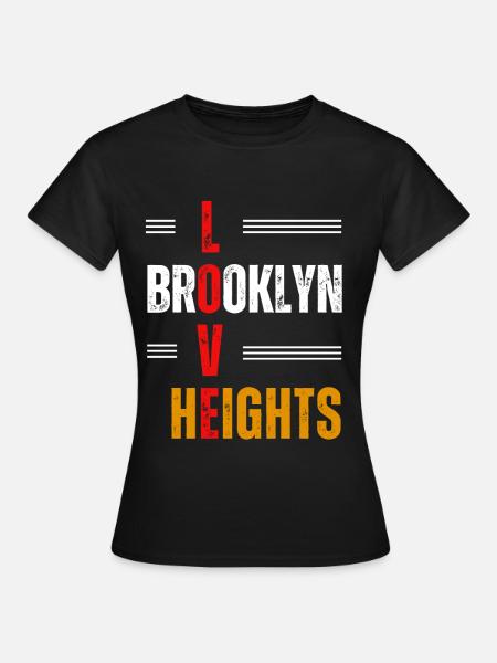 Liebe Brooklyn Heights - Frauen T-Shirt - Schwarz