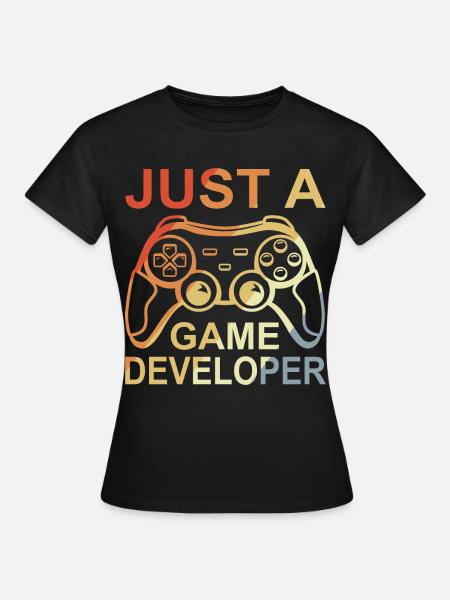 Spieleentwickler - Frauen T-Shirt - Schwarz