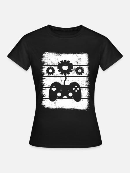 Game Design - Frauen T-Shirt - Schwarz