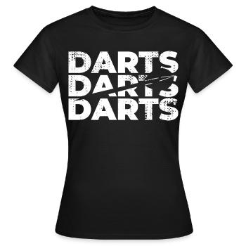 dard - T-shirt Femme - noir - Devant - AI Model Female 172 dark (172cm)