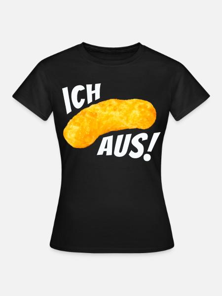 Ich flip aus! - Erdnussflip Peanut - Frauen T-Shirt - Schwarz