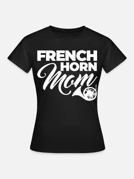 Waldhorn Mutter - Frauen T-Shirt - Schwarz