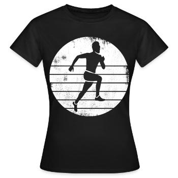 Évêque - T-shirt Femme - noir - Devant - AI Model Female 172 dark (172cm)