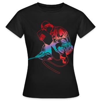 Weld - Women's T-Shirt - black - Front - AI Model Female 172 dark (172cm)