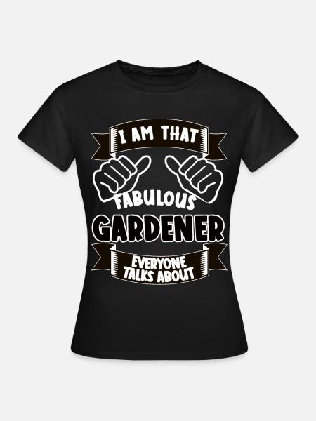Gärtner Lustiger Spruch Geschenkidee - Frauen T-Shirt - Schwarz