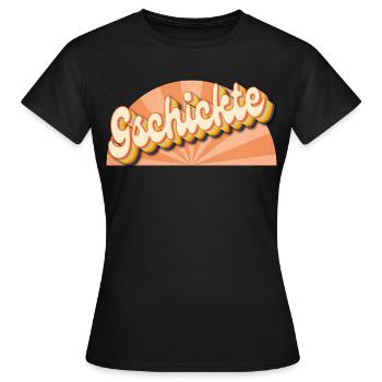 Gschicke - Femme habile et talentueuse - T-shirt Femme - noir - Devant - AI Model Female 172 dark (172cm)