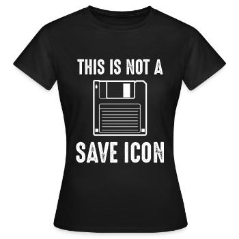 Computerfreak - Frauen T-Shirt - Schwarz - Vorne - AI Model Female 172 dark (172cm)
