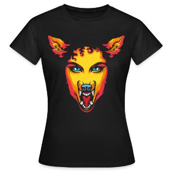 Stay Wild - T-shirt Femme - noir - Devant - AI Model Female 172 dark (172cm)