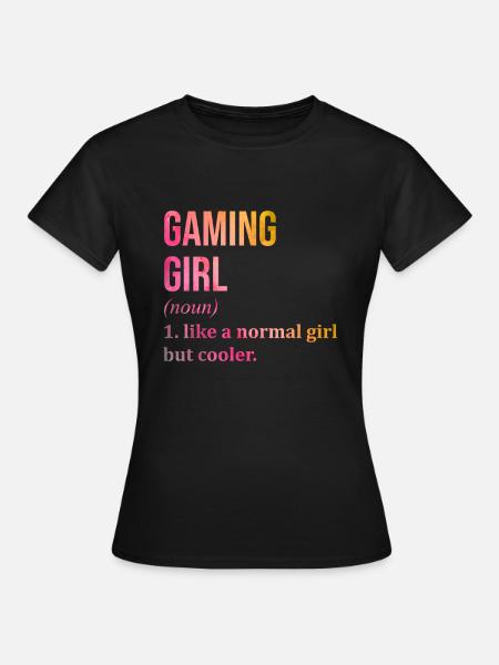 Spiel, Spiel, Spiel - Frauen T-Shirt - Schwarz
